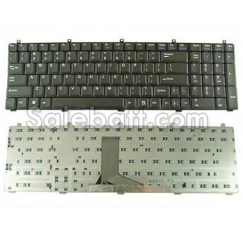 Gateway P-171X keyboard